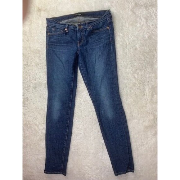 J Brand Size 16.5X29.5 (Measured) Womens Skinny Jeans League Stretch Low… - Picture 1 of 3